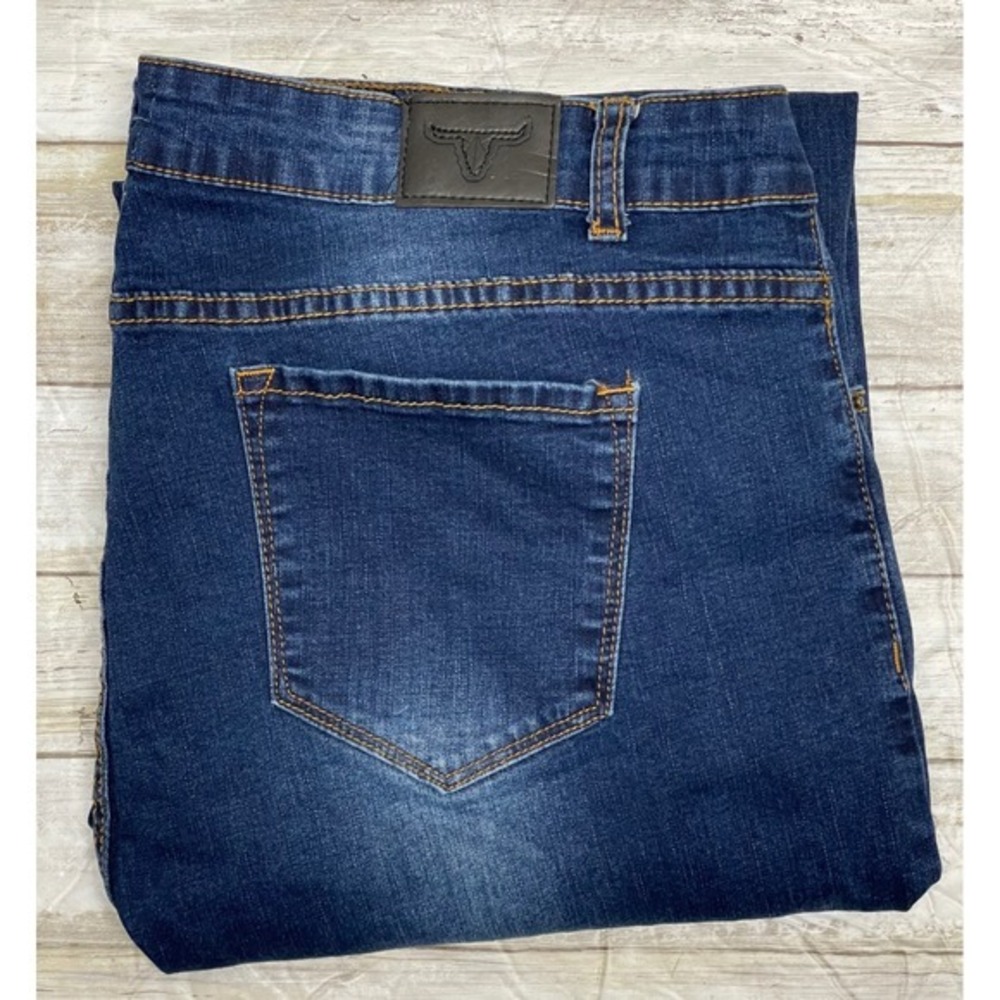 Womens  Lucky and Blessed Denim‎  boyfriend  jeans distresswsequins  Size 18d